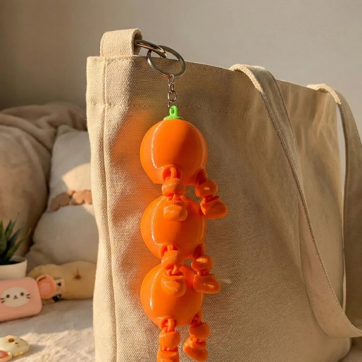 Orange Keychain