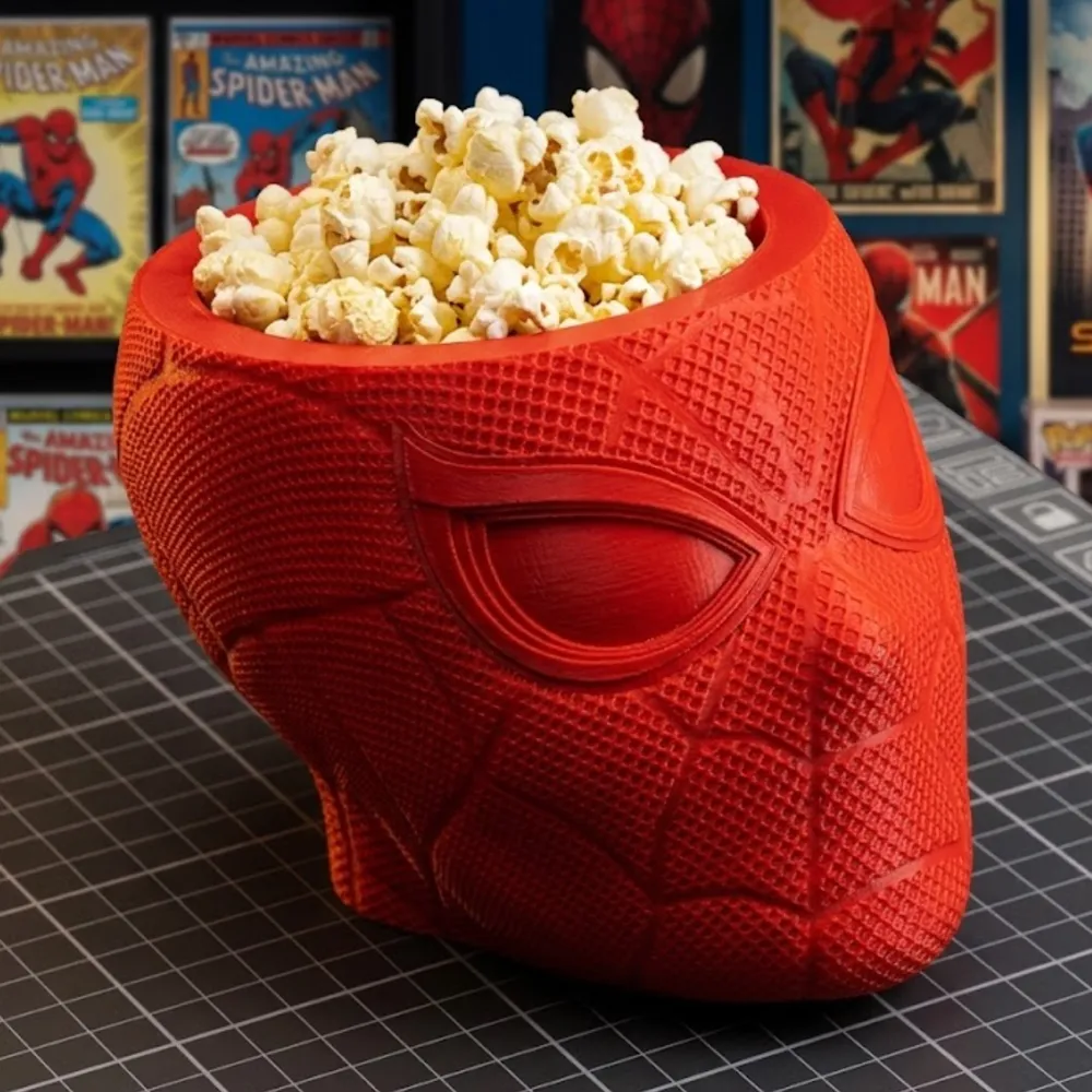 Spider-Man Head Popcorn Bucket
